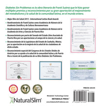 Cargar imagen en el visor de la galería, Libro Diabetes Sin Problemas Version Profesional Limitada de Frank Suárez El-poder-del-metabolismo-frank-suarez adelgazar naturalmente metabolismotv unimetab candiseptic kit de candida mejorar el metabolismo y la salud
